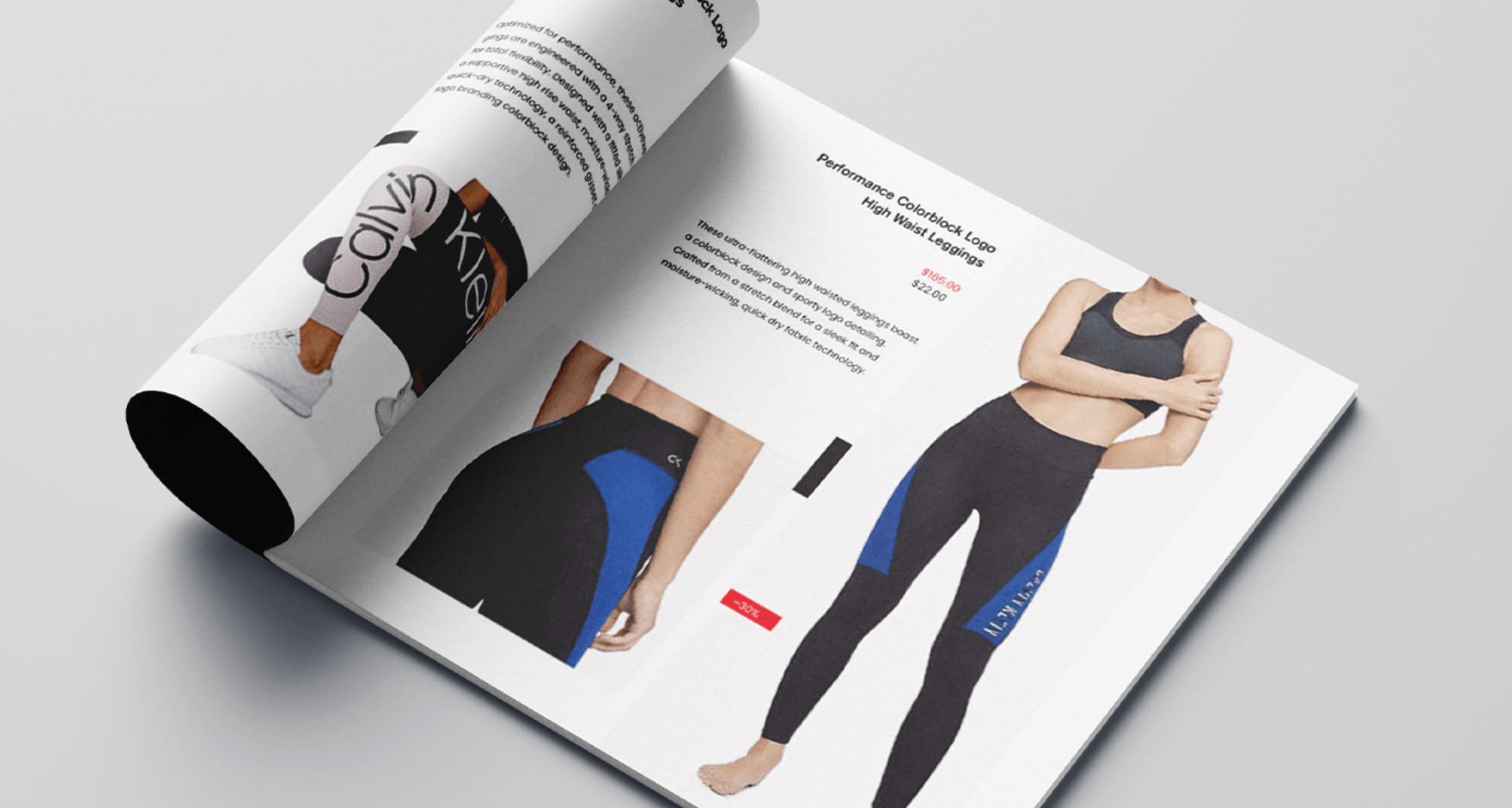 AI-generated Calvin Klein fashion editorial